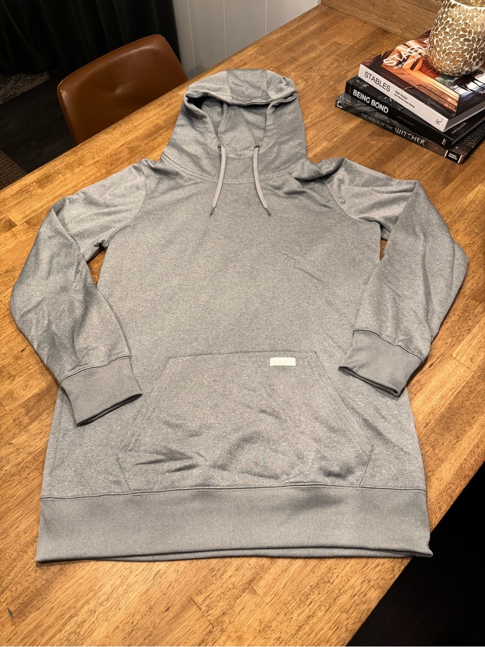 Volcom Supply Stone | Pullover Hoodie | Gray Fleece Lined | Men’s Large